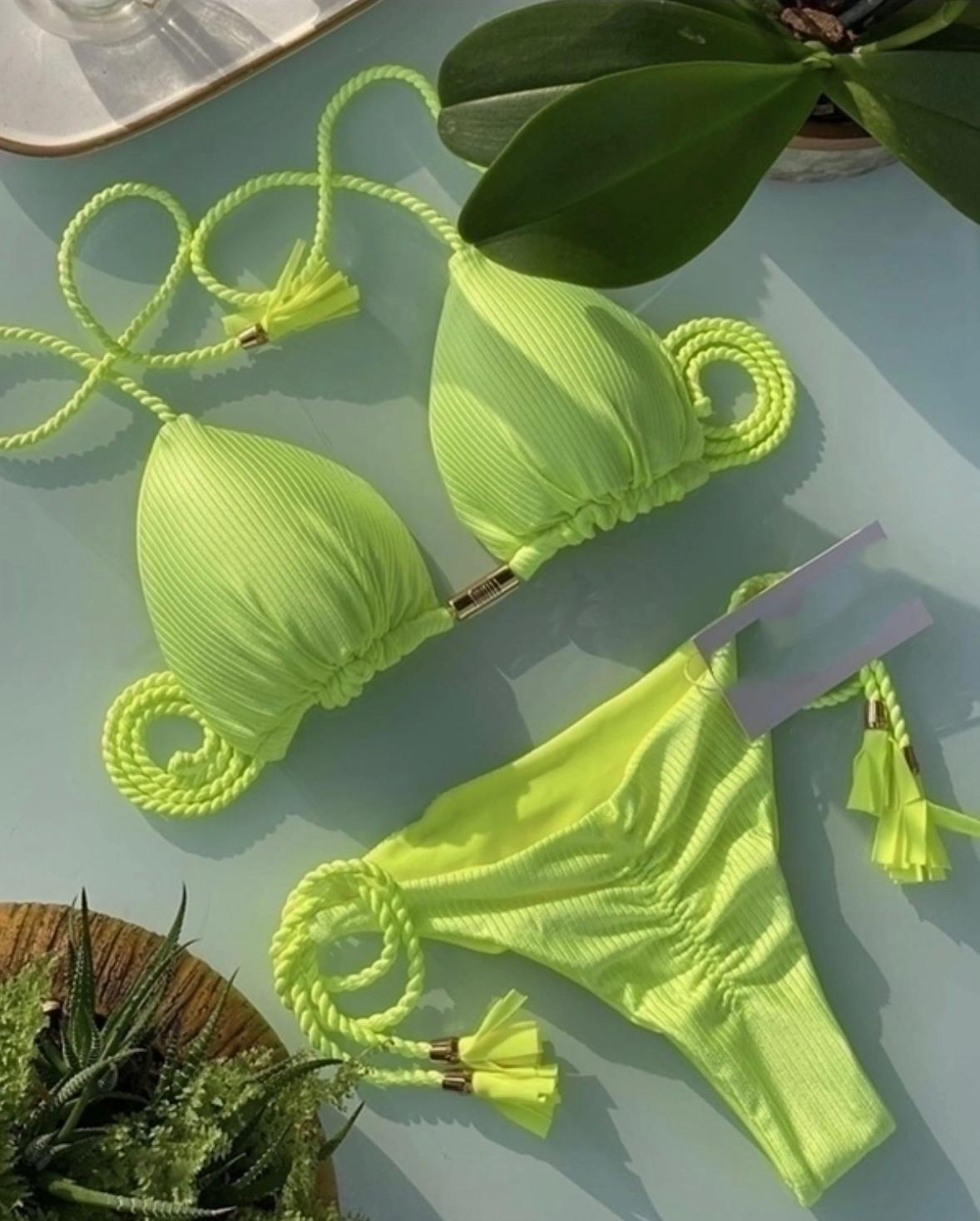 Traje de baño de dos piezas