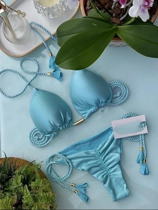 Traje de baño de dos piezas