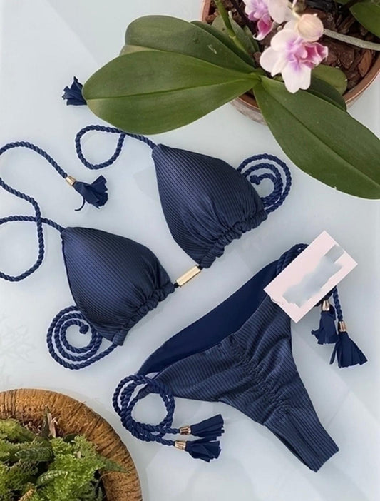 Traje de baño de dos piezas