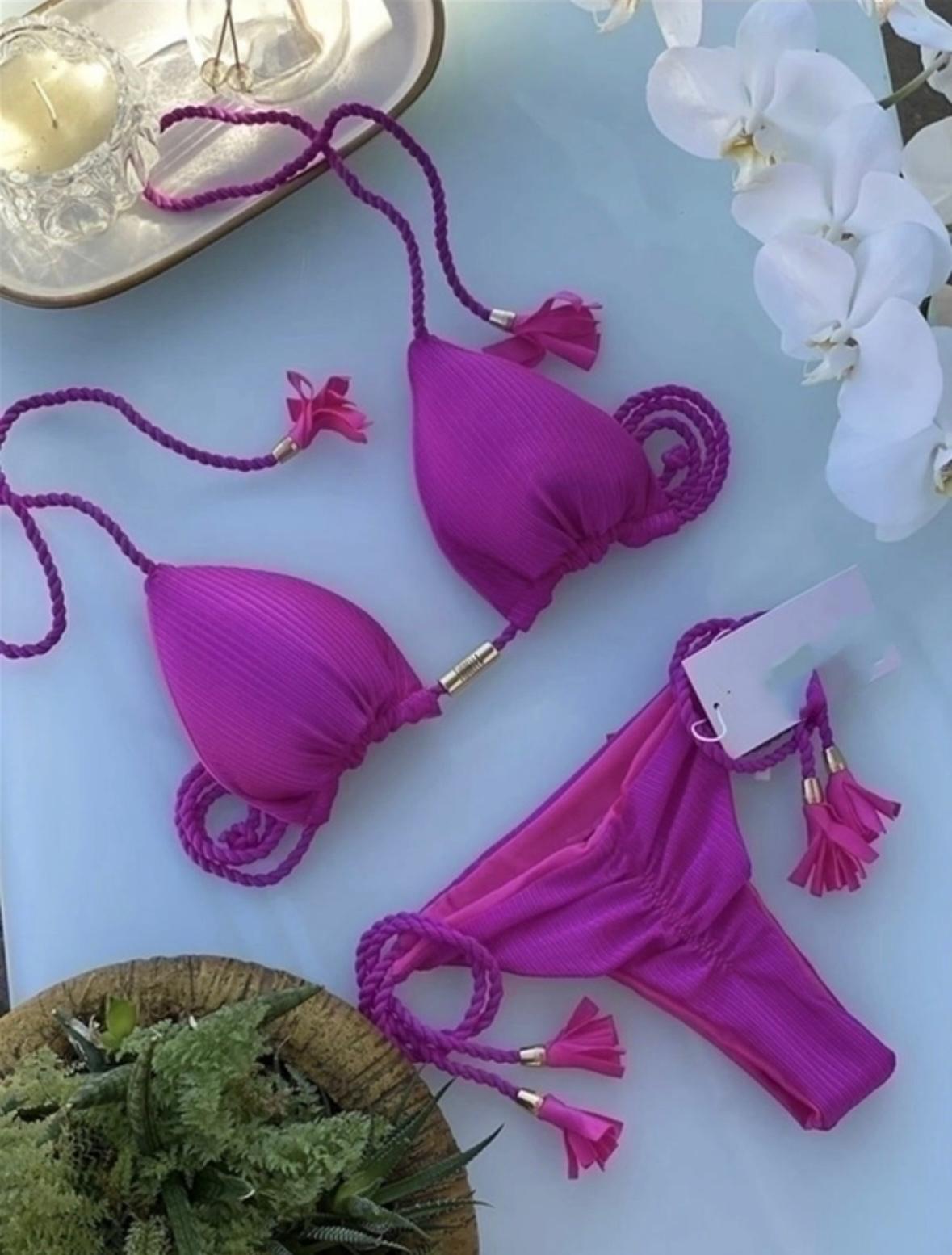 Traje de baño de dos piezas