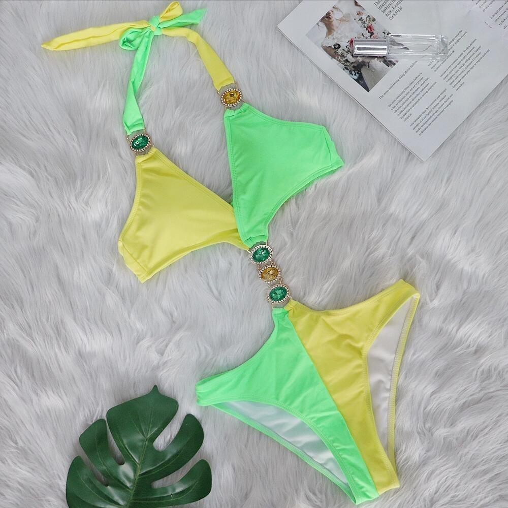 Traje de baño de una pieza